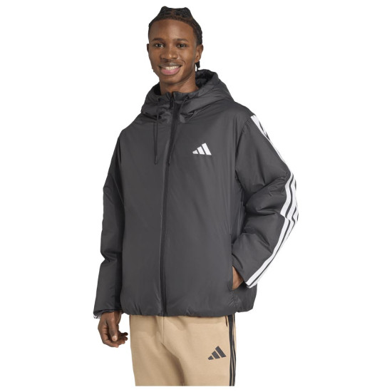 Adidas Ανδρικό μπουφάν Essentials Climawarm 3-Stripes Insulated Hooded Jacket Adidas Ανδρικό μπουφάν Essentials Climawarm 3-Stripes Insulated Hooded Jacket